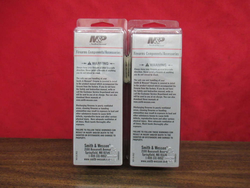 2 Factory Smith & Wesson M&P45 Compact 8rd Magazines Mags Clips-img-1