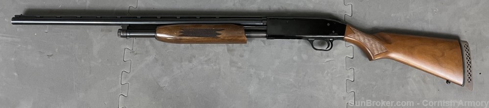 Mossberg 500C 20 gauge pump shotgun 26" MOD Nice wood stocks 3" mag-img-1