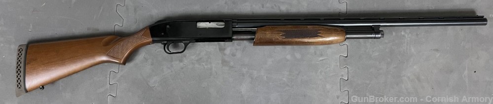 Mossberg 500C 20 gauge pump shotgun 26" MOD Nice wood stocks 3" mag-img-2