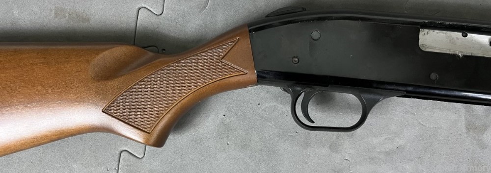 Mossberg 500C 20 gauge pump shotgun 26" MOD Nice wood stocks 3" mag-img-5