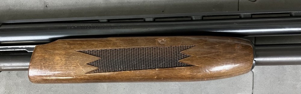 Mossberg 500C 20 gauge pump shotgun 26" MOD Nice wood stocks 3" mag-img-8