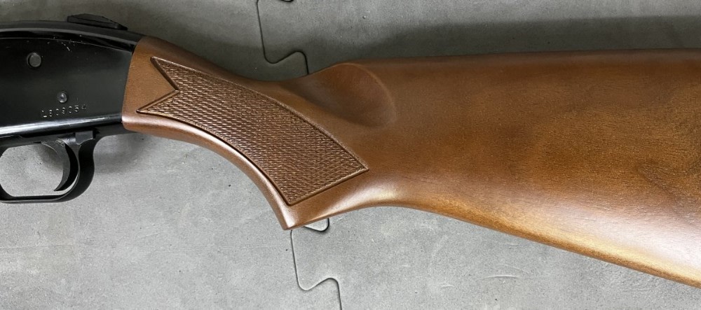 Mossberg 500C 20 gauge pump shotgun 26" MOD Nice wood stocks 3" mag-img-13