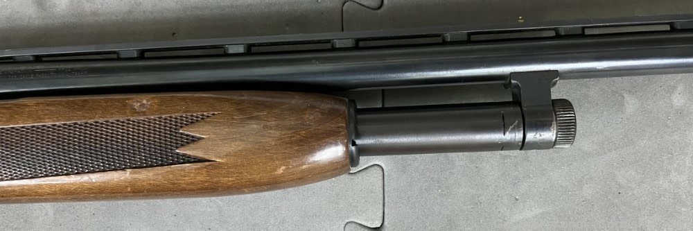 Mossberg 500C 20 gauge pump shotgun 26" MOD Nice wood stocks 3" mag-img-9