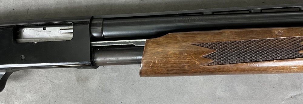 Mossberg 500C 20 gauge pump shotgun 26" MOD Nice wood stocks 3" mag-img-7