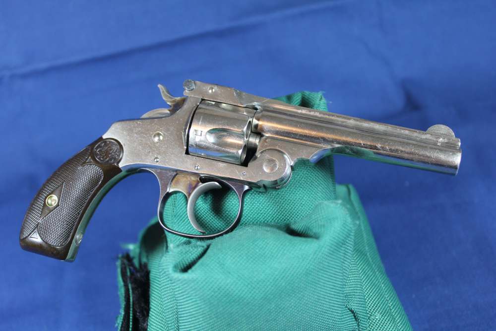 Smith & Wesson S&W 32 DA 3rd Model top break 3 ½”, made 1882 antique-img-0