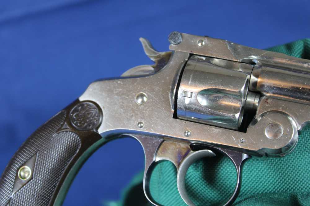 Smith & Wesson S&W 32 DA 3rd Model top break 3 ½”, made 1882 antique-img-3