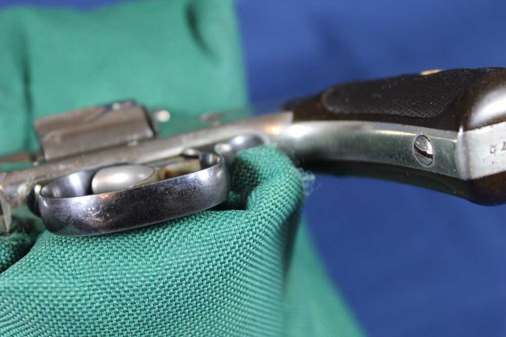 Smith & Wesson S&W 32 DA 3rd Model top break 3 ½”, made 1882 antique-img-12