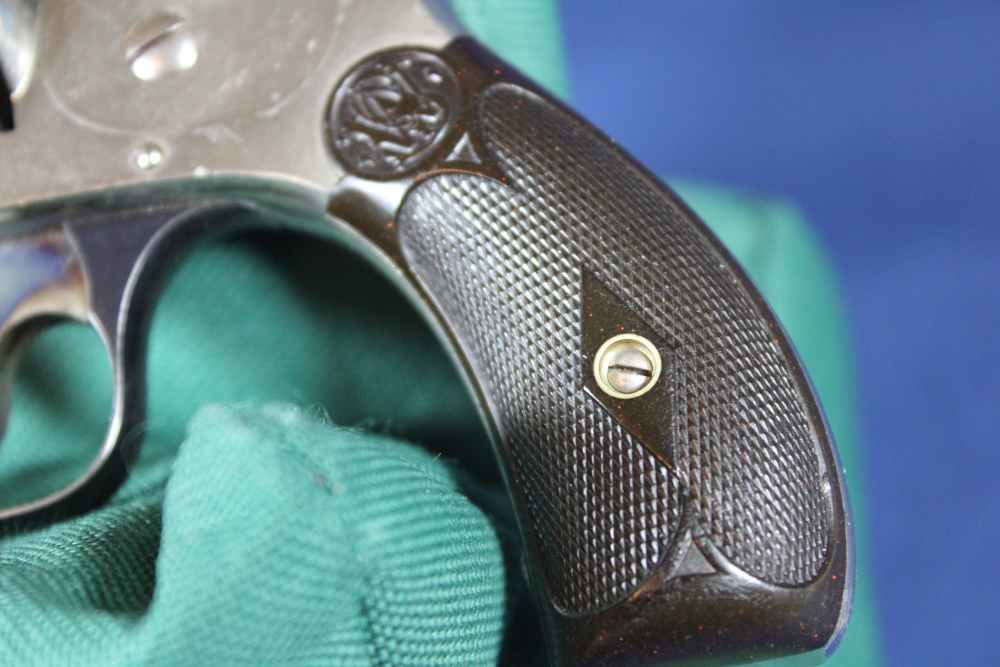 Smith & Wesson S&W 32 DA 3rd Model top break 3 ½”, made 1882 antique-img-8