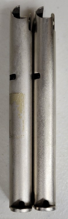 Colt 1911 9mm 9rd factory nickel magazines lot of 2-img-2