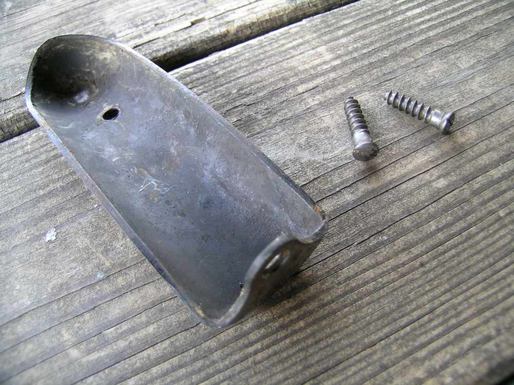 Swiss Model 1911 Schmidt Rubin Buttplate W/Screws-img-1