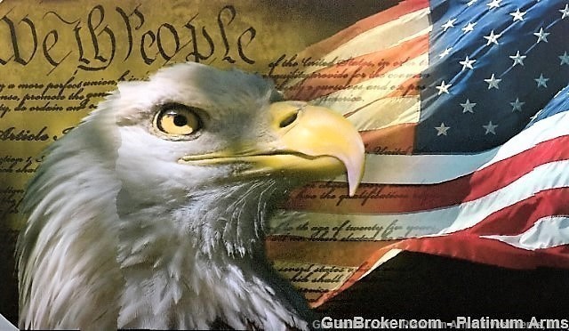 Dan Wesson 10mm Custom 1911 President Trump American Themed 1 of a kind. -img-4