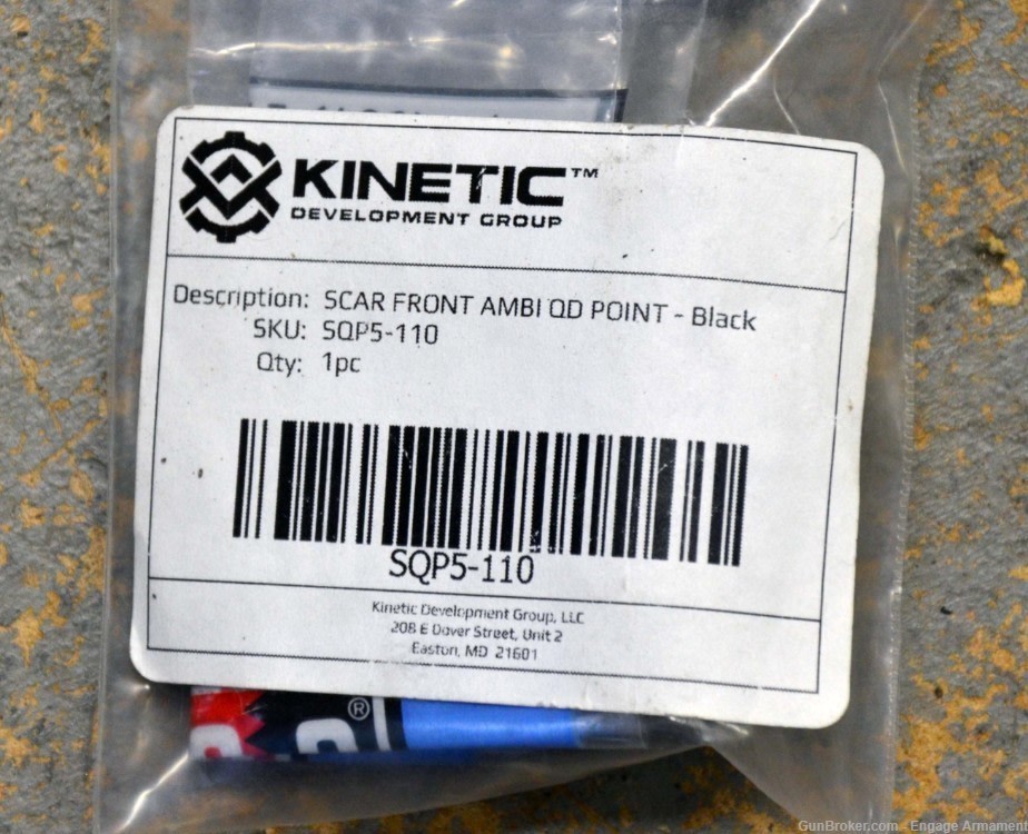 KDG Front QD Point for SCAR Ambi 17s 16s 17 16 K.D.G. -img-2