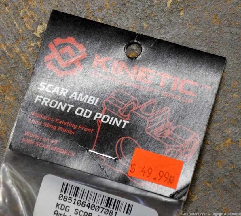 KDG Front QD Point for SCAR Ambi 17s 16s 17 16 K.D.G. -img-1