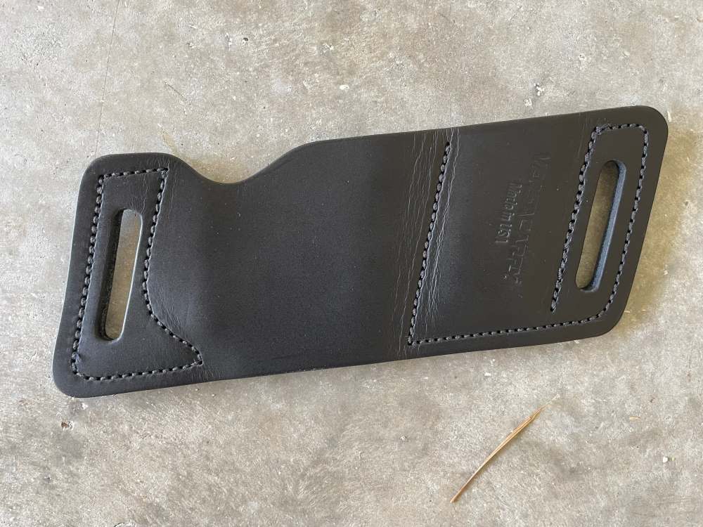 VersaCarry Quick Slide OWB Leather Holster RH 380 Auto subcompacts-img-1