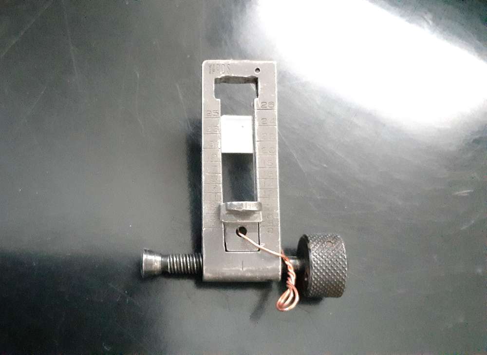 Vintage WW2 M2 Browning Rifle Rear Ladder Sight Parts Lot-img-0