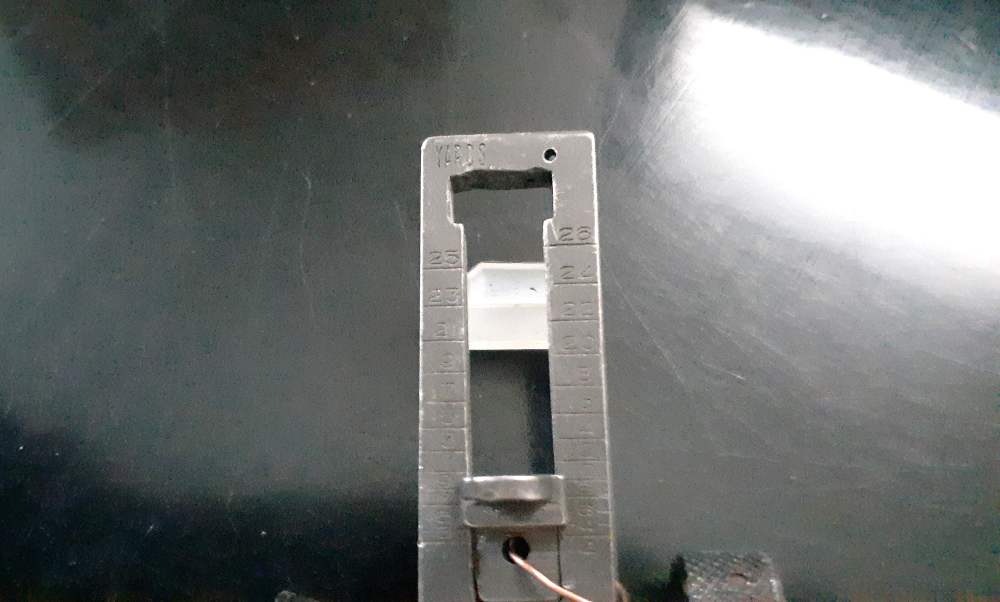 Vintage WW2 M2 Browning Rifle Rear Ladder Sight Parts Lot-img-2