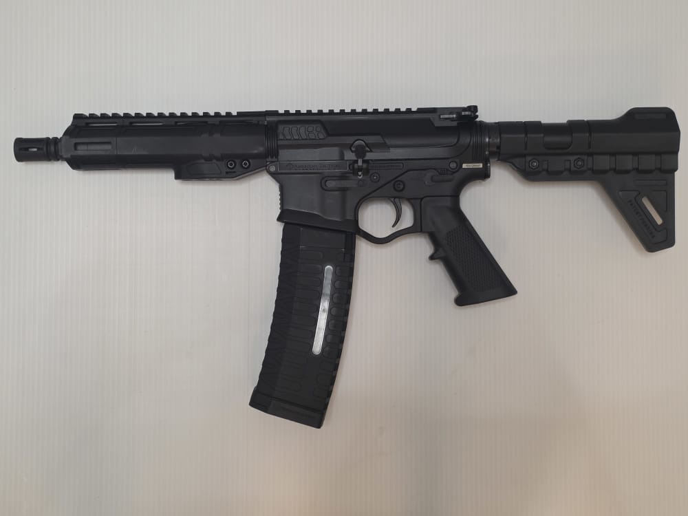 ATI Alpha Maxx 5.56X45mm 7.5" 60rd Pistol, Black - GAX5567ML60 SUPER SAFETY-img-5