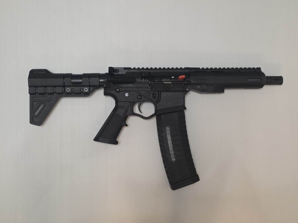 ATI Alpha Maxx 5.56X45mm 7.5" 60rd Pistol, Black - GAX5567ML60 SUPER SAFETY-img-3