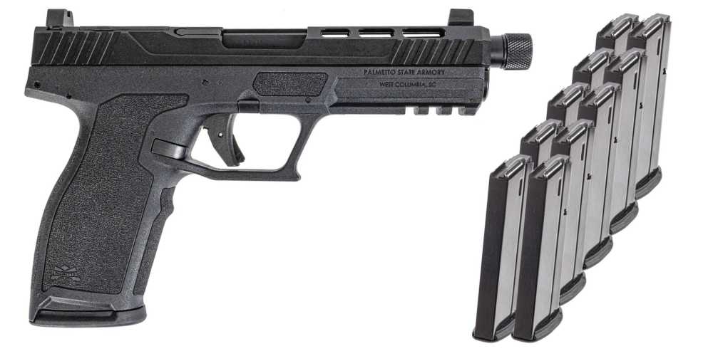 PSA 5.7 Rock Complete RK1 Optics Ready Pistol With Threaded Barrel Black-img-3