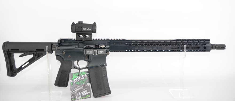 Black Rain Ordnance SPEC 15 Rifle 5.56 Midnight w/Firefield Optic/Laser-img-0