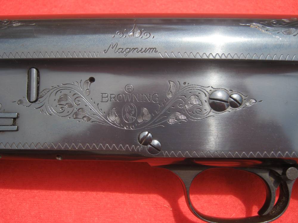 Browning Auto-5 Magnum Semi-Auto Shotgun in 12GA with 24" rifle sight Barr-img-12