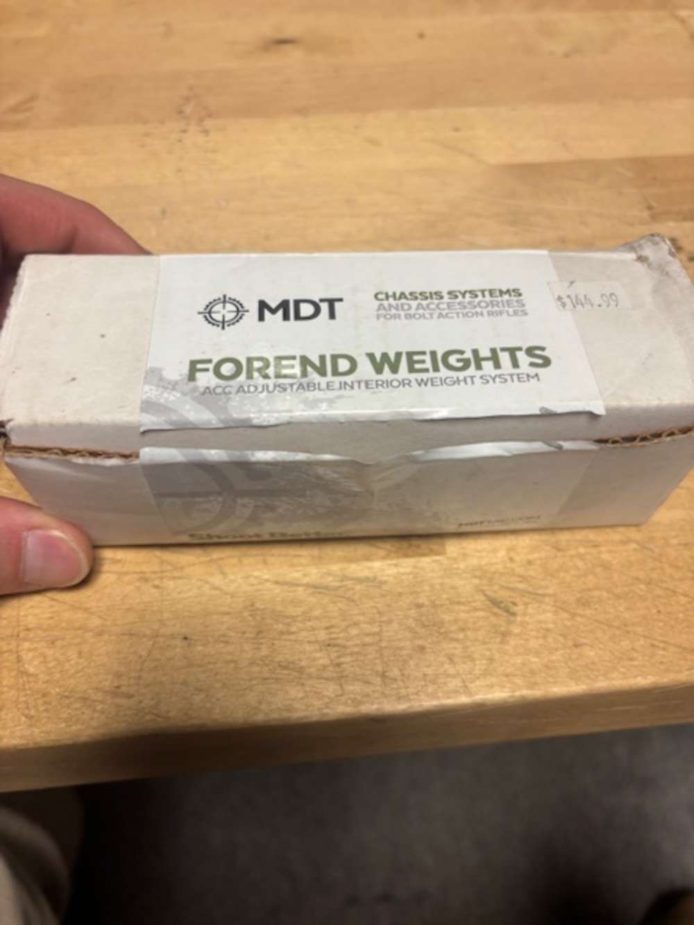 MDT FOREND WEIGHTS AND MLOK BAG RIDER 3 ITEM LOT-img-3