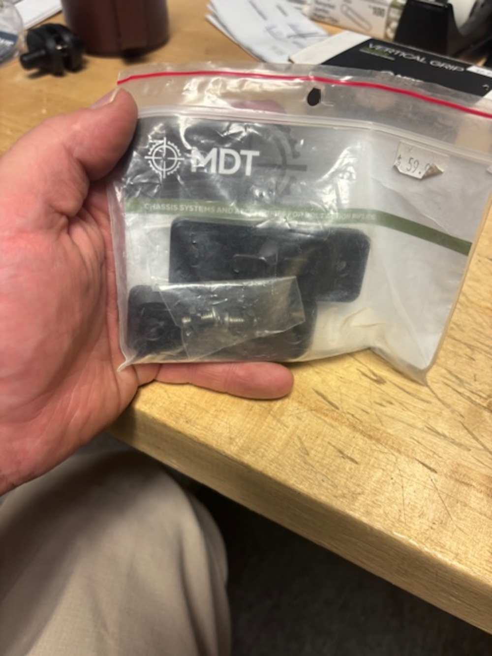 MDT FOREND WEIGHTS AND MLOK BAG RIDER 3 ITEM LOT-img-0