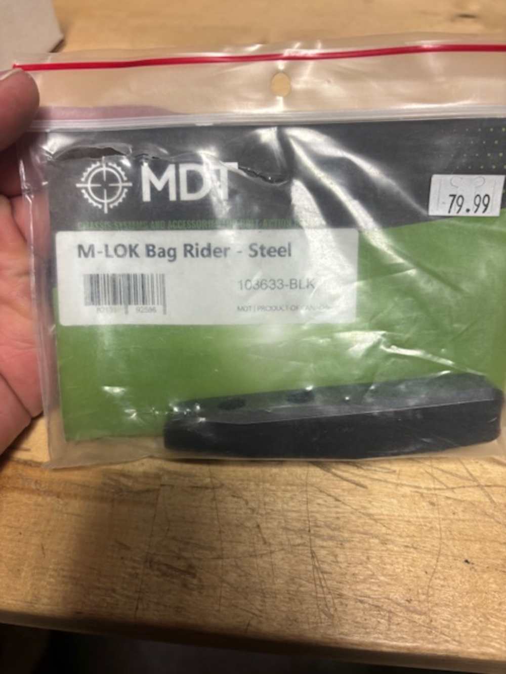 MDT FOREND WEIGHTS AND MLOK BAG RIDER 3 ITEM LOT-img-1