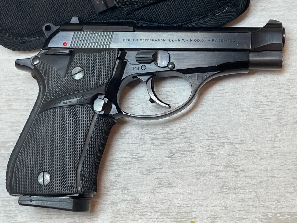 Beretta Model 84 .380 ACP Blued H140-img-2