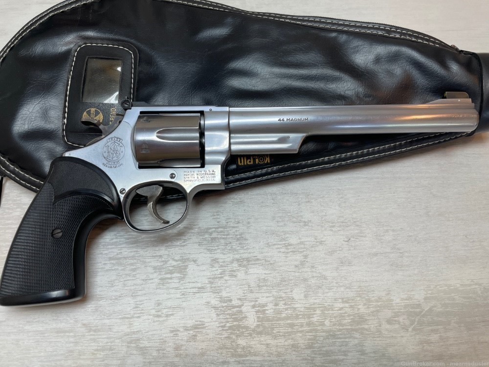 Smith & Wesson Model 29 44 MAG 8 3/8 Nickel H144-img-1