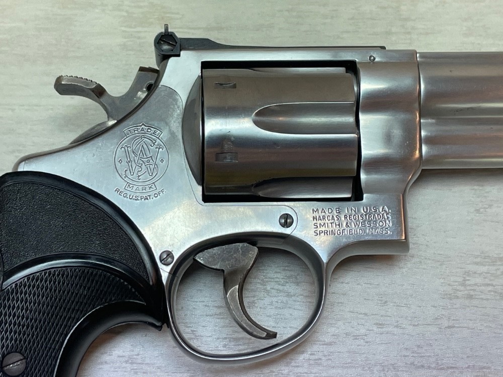Smith & Wesson Model 29 44 MAG 8 3/8 Nickel H144-img-8