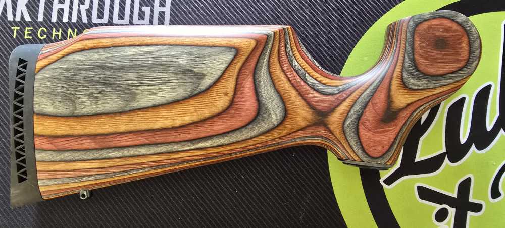 Thompson Center Encore Wood Butt Stock laminate Used Rare -img-0