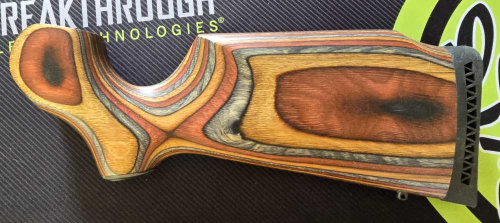 Thompson Center Encore Wood Butt Stock laminate Used Rare -img-1