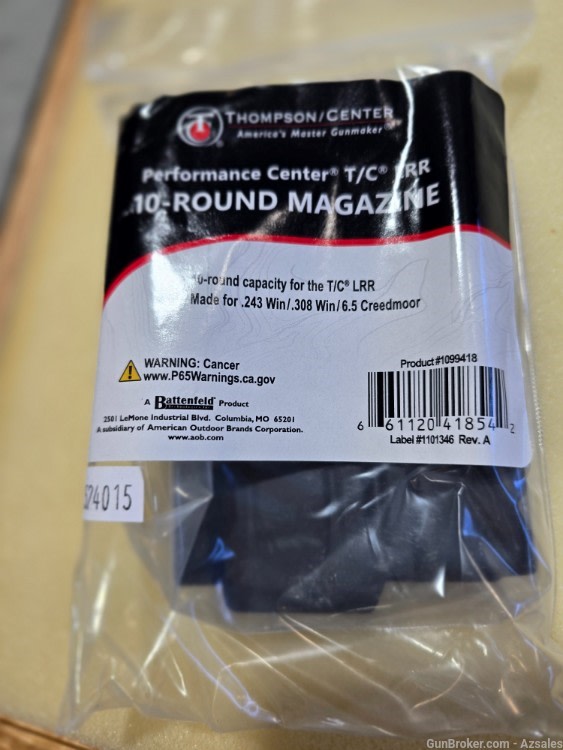  T/C LRR 10 Round Magazine 243 Win,308 Win, 6.5 Creedmore NEW OLD STOCK-img-0