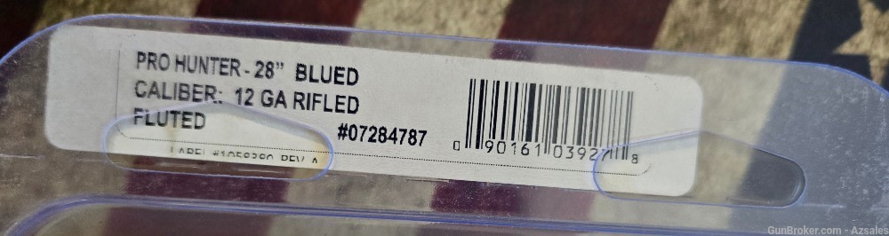 NOS Thompson Center Encore Pro Hunter 28" Fluted UNFIRED Blued 12 Gauge -img-1