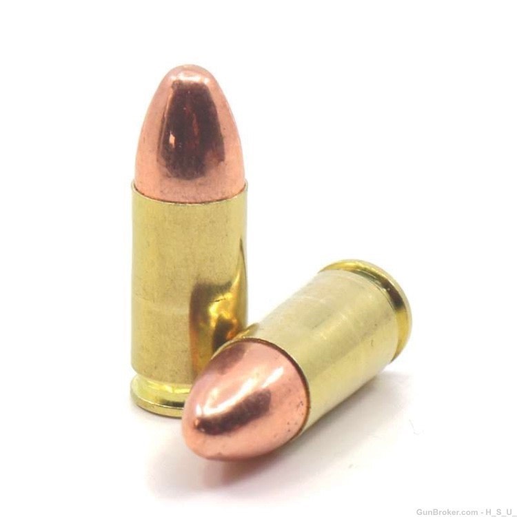 50 RDS Federal 9mm Ammo 115 Grain Full Metal Jacket 9 FMJ -img-1