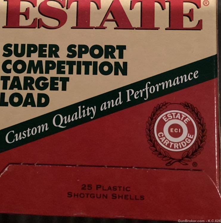 12 g. Estate Competition Sport 25 round box Free Shipping -img-0