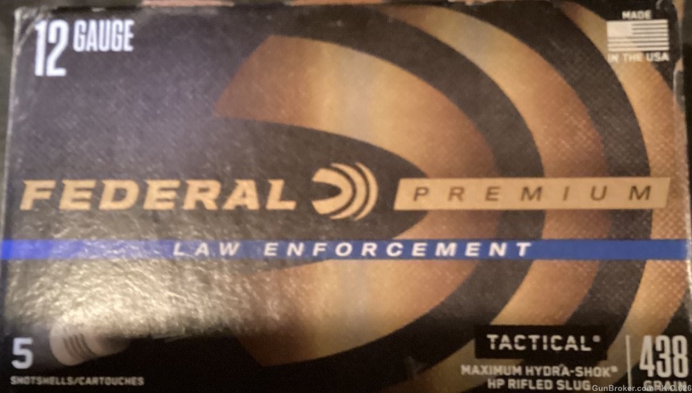 12 g. Federal Premier Law Enforcement 2 boxes Free Shipping -img-0