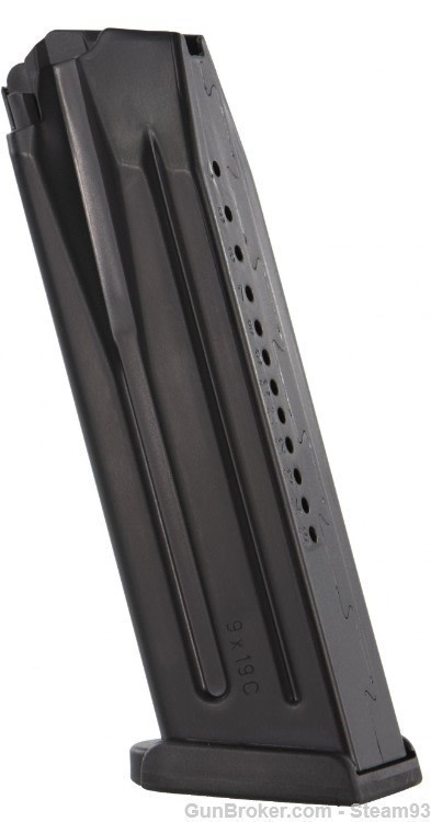2  Heckler & Koch HK P30 P30L P30S P30SK VP9 9mm 15 Round German Magazines-img-0