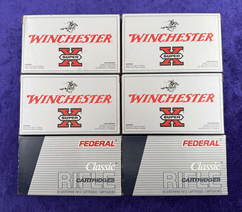 Factory 6.5x55MM Swedish Ammo Lot 120 Rounds Winchester Federal 140 Grain-img-0