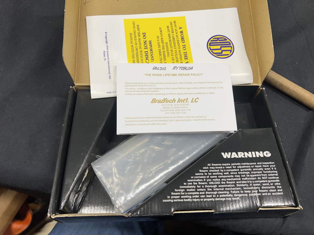 Rossi 462 357 mag revolver 2” stainless w box combat magnum grips-img-15