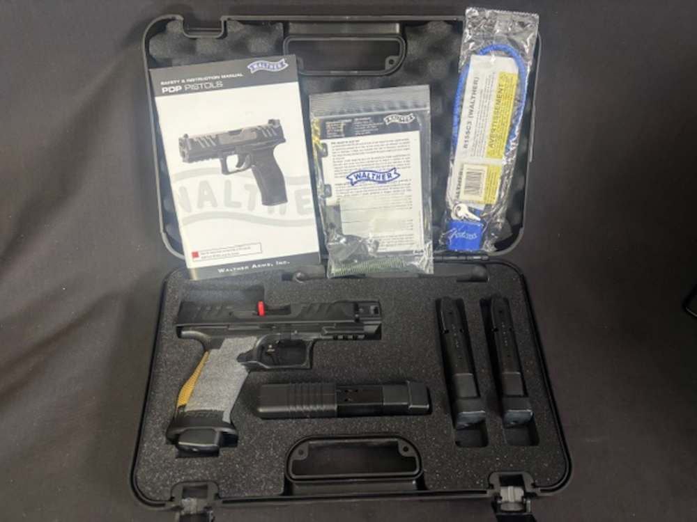 Walther PDP Pro SD 9mm Comp 4 Magazines-img-0