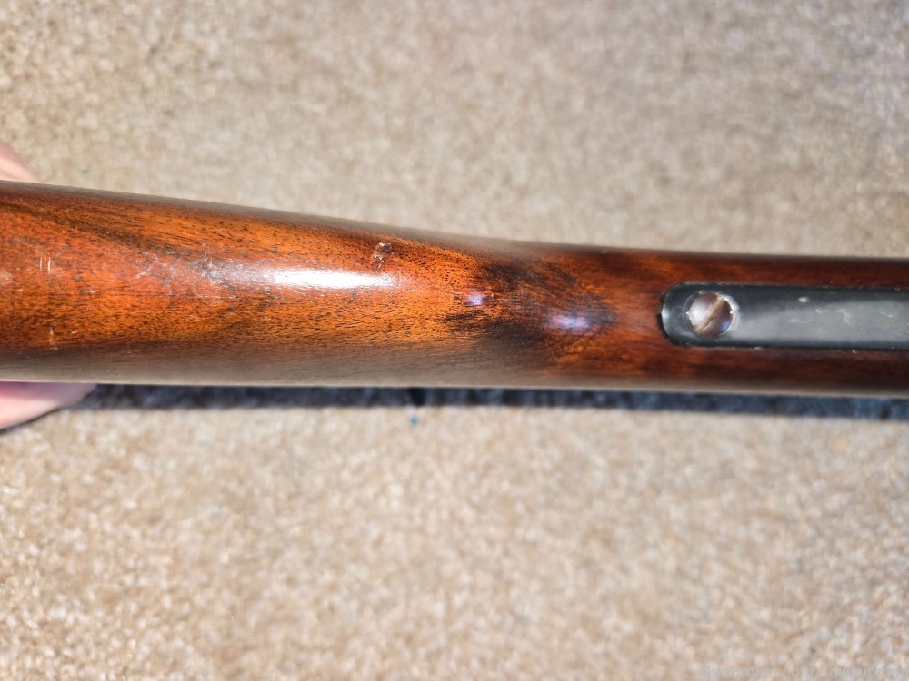 Ithaca 72 lever action rifle 22lr with tasco scope -img-1