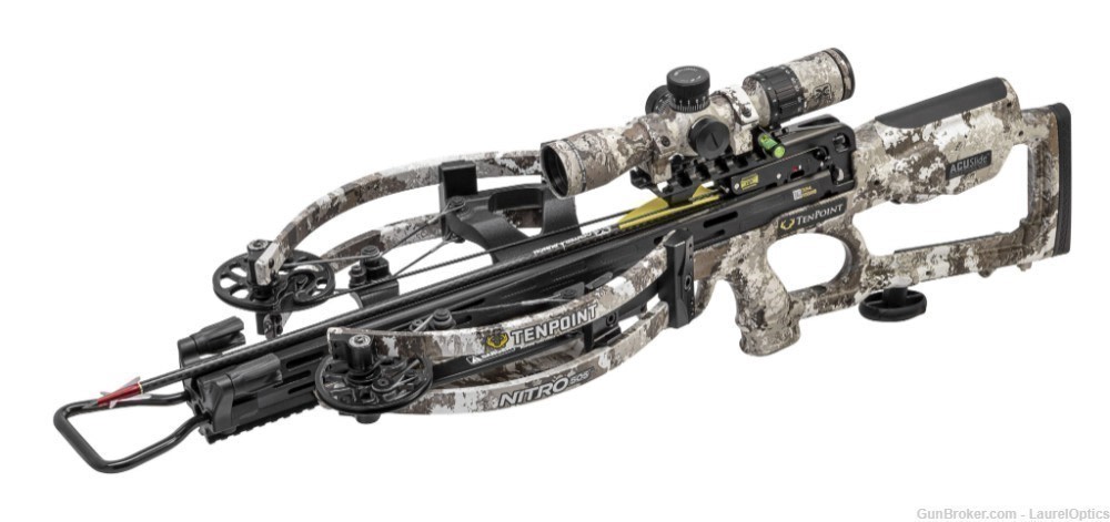 TenPoint Nitro 505 EVO-X Marksman Elite Crossbow Package, Veil Alpine Camo-img-2