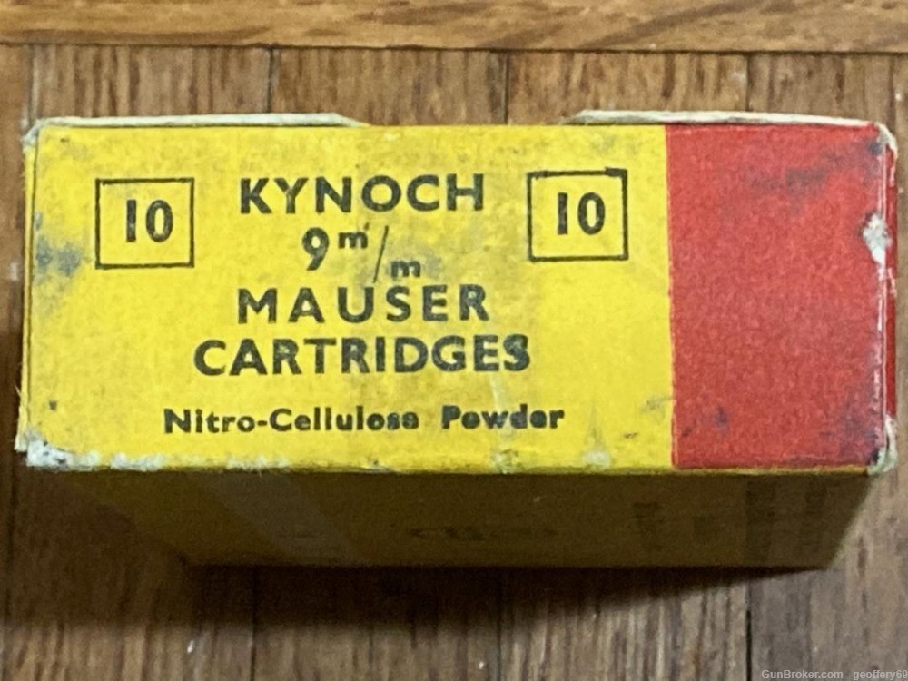 9.3mm Mauser 9.3x57mm 245gr Metal Covered Soft Nose Rifle Ammo 10 rd KYNOCH-img-2