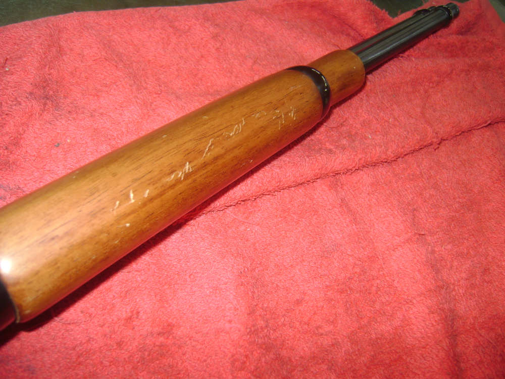 ROSSI R92 38spl/357mag 16"BARREL VERY CLEAN {SAFE MARKS ON THE FOREARM}-img-8