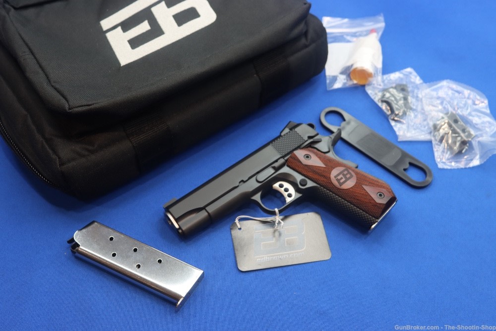 ED BROWN 25TH ANNIVERSARY Kobra Carry 1911 Pistol 45ACP Black GEN4 Match 45-img-0