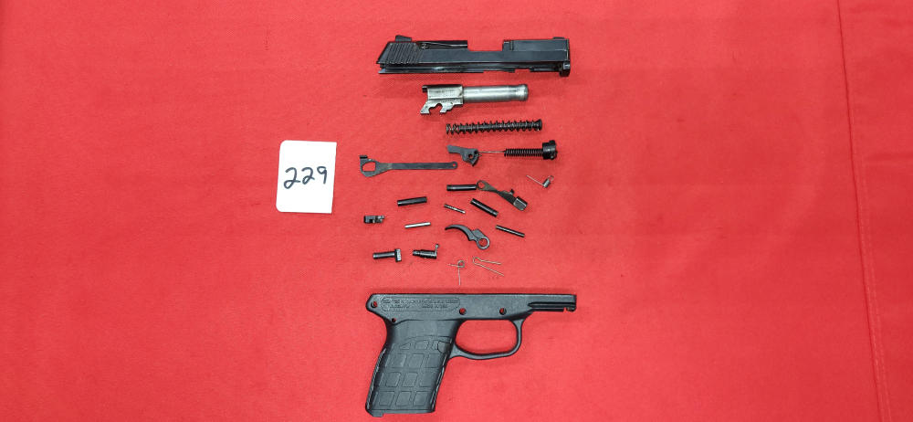 Kel-Tec PF-9 9mm Pistol Parts. Slide, Barrel, Grip Frame, Misc. Internals-img-0