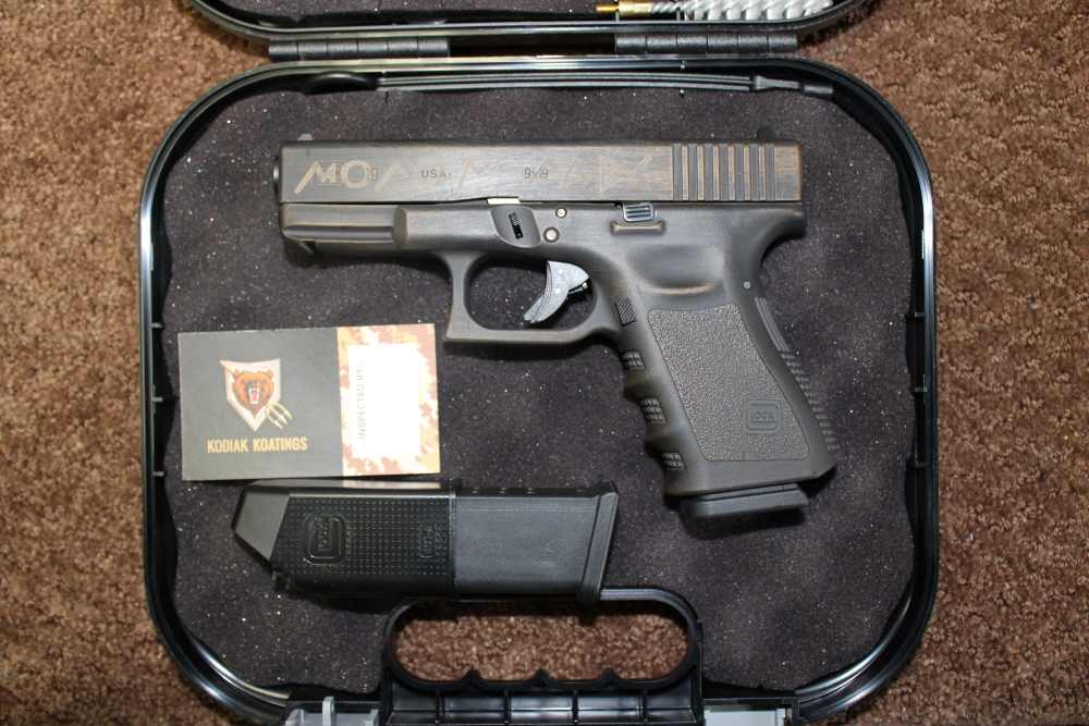 glock g19 spartan molon labe 9mm, new in box-img-0