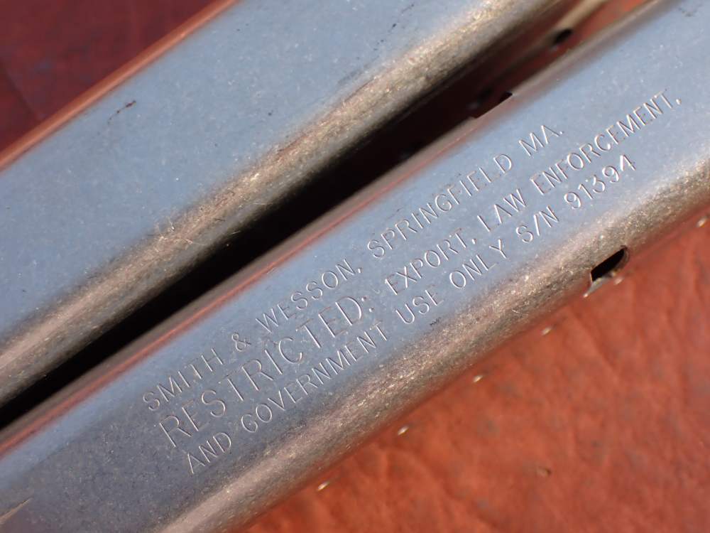 (2 TOTAL) SMITH & WESSON 5906 SS 9MM FACTORY 15RD MAGAZINE L.E. MARKED -img-11